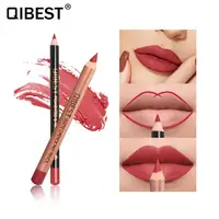 

QIBEST Full-Coverage Color Private Label Lipstick Pencil And Brown Lip liner