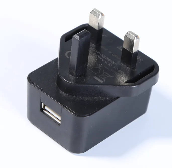 

Ready to ship RTS UKCA CE certified UK mains charger plug USB adaptor in stock, White /black