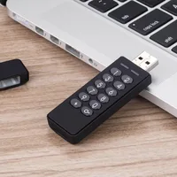 

Off-line Encrypt Pendrive USB 2.0 Flash Drive 16GB Pen Drive 256-bit Hardware Keypad Lock Memory Stick
