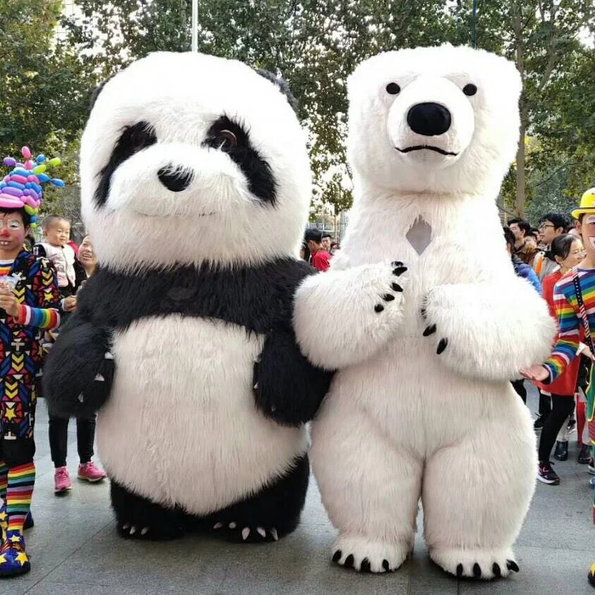 

Wholesale hot new style lovely 2 M Tall Attractive Mascot Panda Costume, Regular/customized