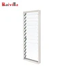 Aluminum Removable Clear Glass Jalousie Louver Window