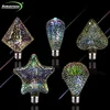 e27 4w G80 G95 G125 ST64 vintage edison 3d firework filament led bulb led