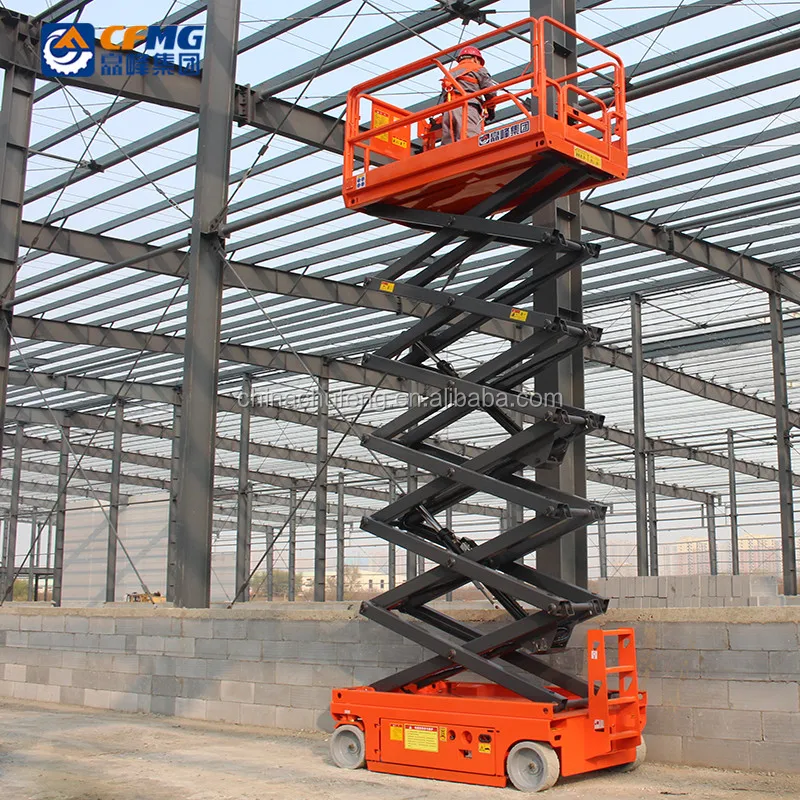 Mobile Glass Cleaning Lifting Equipment/electric Hydraulic Platform