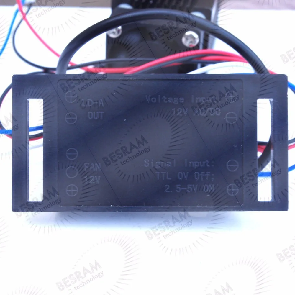 
3450 450nm Laser Diode Module 50mw 120mW 200mw 400mw 500mw 800mw 12VDC Focusable 400mW Blue Blu-Ray 445nmTTL LAB 