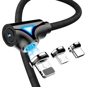 FLOVEME 1m 90 Degree Magnetic USB Cable LED Light