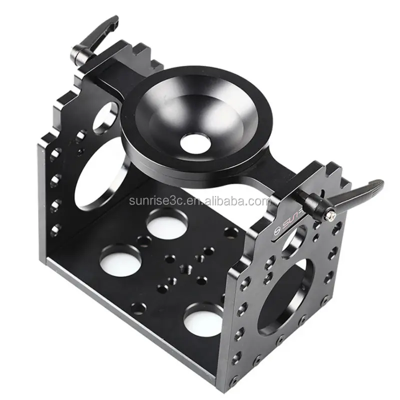 Sunrise Wholesale Aluminum Alloy Baseplate Camera Cage For Slider Dolly