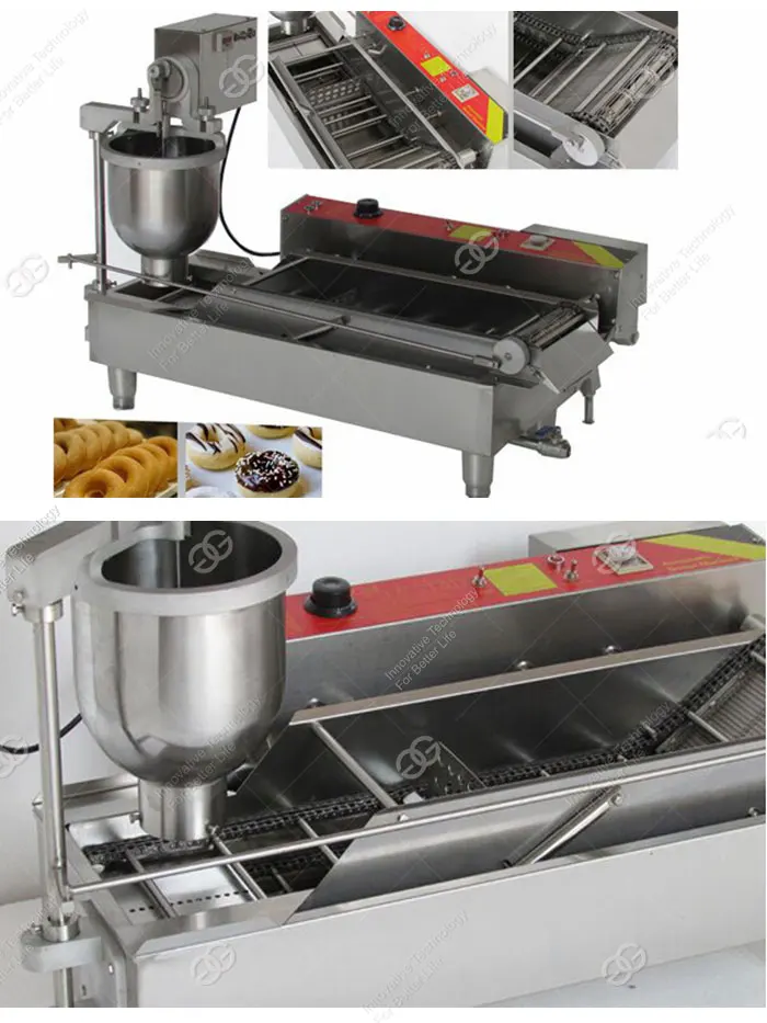 Full Automatic Sweet Buns Cake Machinery Lil Orbits Mini Doughnut Making Machine Donut Hole Maker For Sale