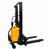 folding electric fork lift clamp stacker sack truck for sale