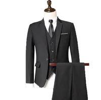 

Classic three piece suits design wedding business hotel office men suits