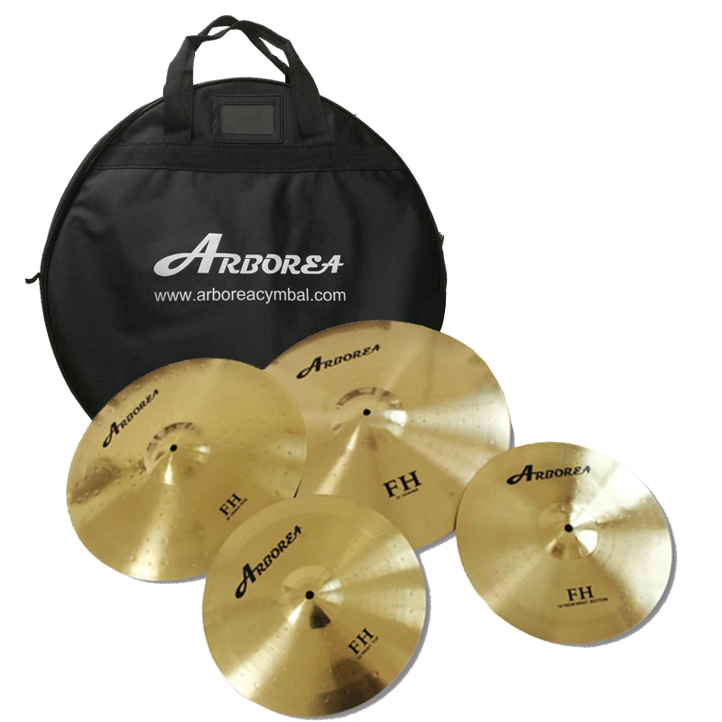 

FH series Brass cymbals, good practice cymbal set for drum