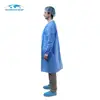 Polypropylene Non Woven Snap-Front Disposable Laboratory Coats
