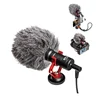 BY-MM1 Universal Shotgun Microphone Mini Cardioid Microphone for Broadcast Talk Show TV Program Recording for Phone DSLR Camera