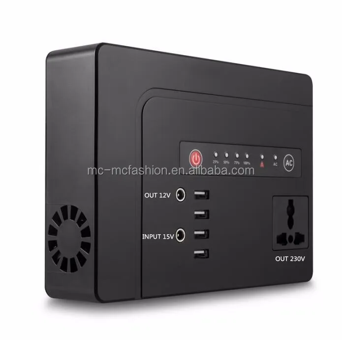 39600mah Universal Portable Ac Dc Battery Pack Laptop Charger 220v 110v