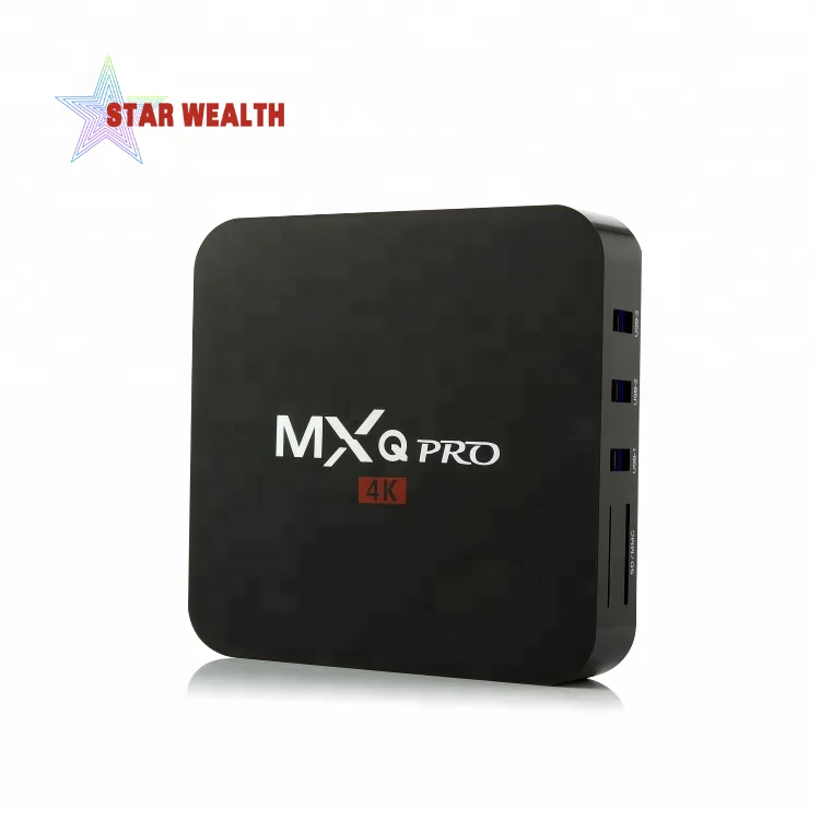 Free shipping Cheapest 4K IPTV Box  Quad Core Rk3229 1/8g Smart Android 7.1 TV Box Customized