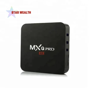 4K Android 7.1 Smart TV Box Quad Core Processor