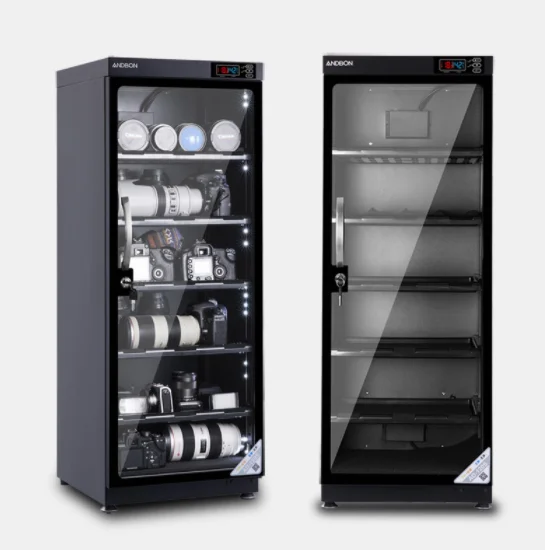 
120L Automatic Dehumidification LED Digital Display Dry cabinet for Lens Camera 