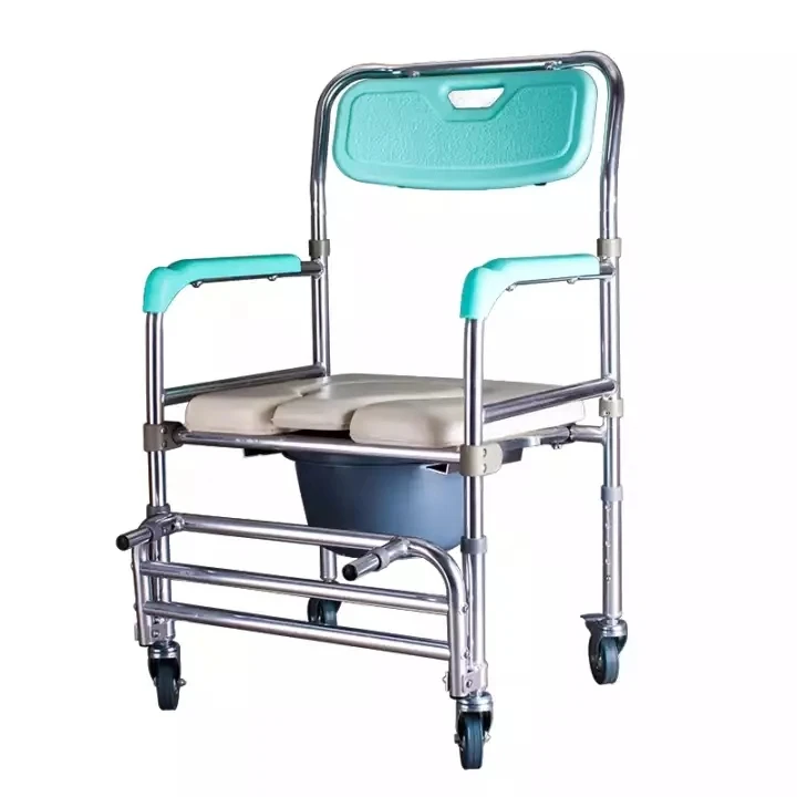 
Homecare Bedside USE Foldable Commde chair For disable with bedpan 