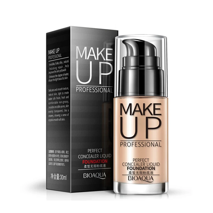 

2019 OEM bioaqua BB cream best waterproof makeup foundation for dry skin