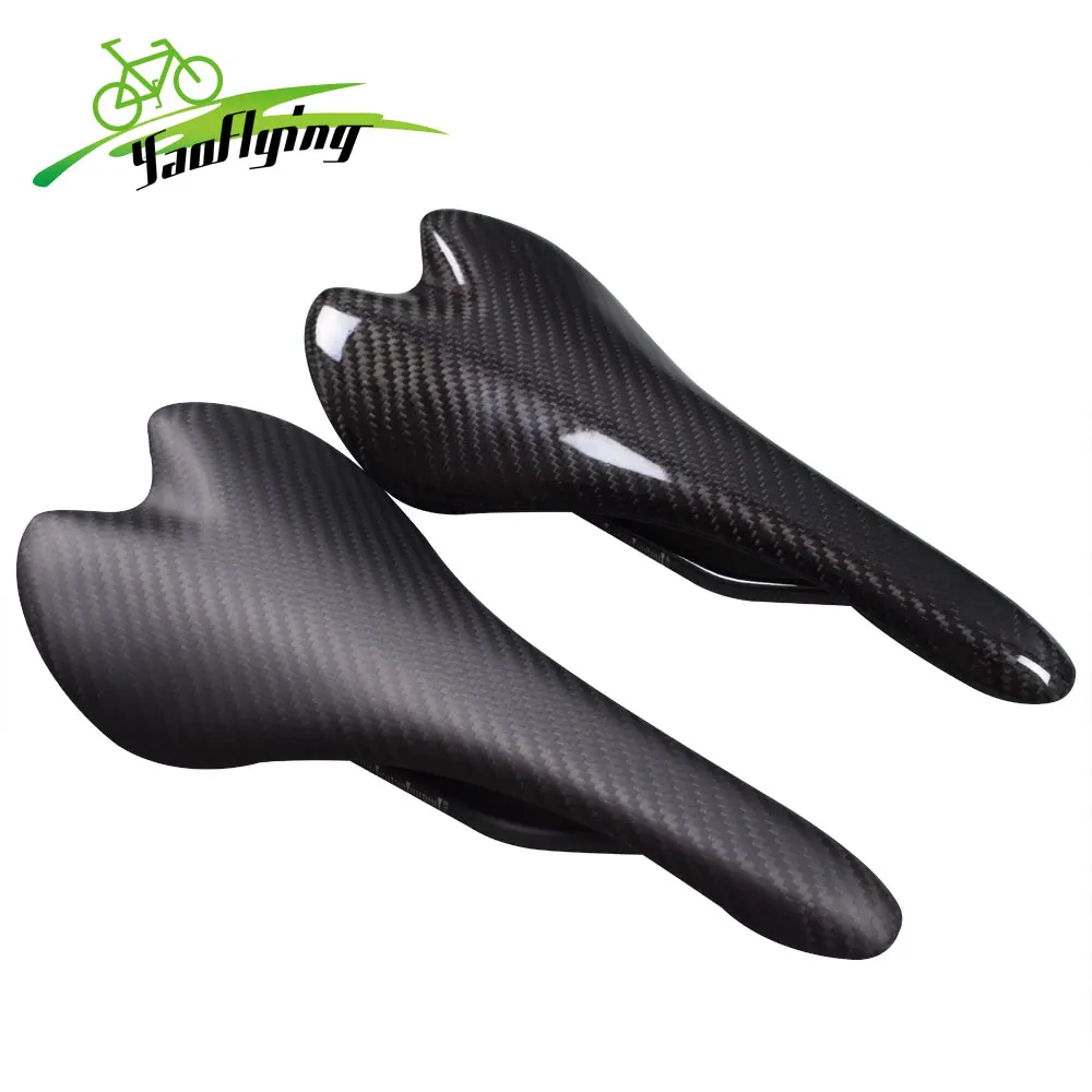 

Accessories parts carbon bike saddle 3K weave matte/glossy bicycle saddle