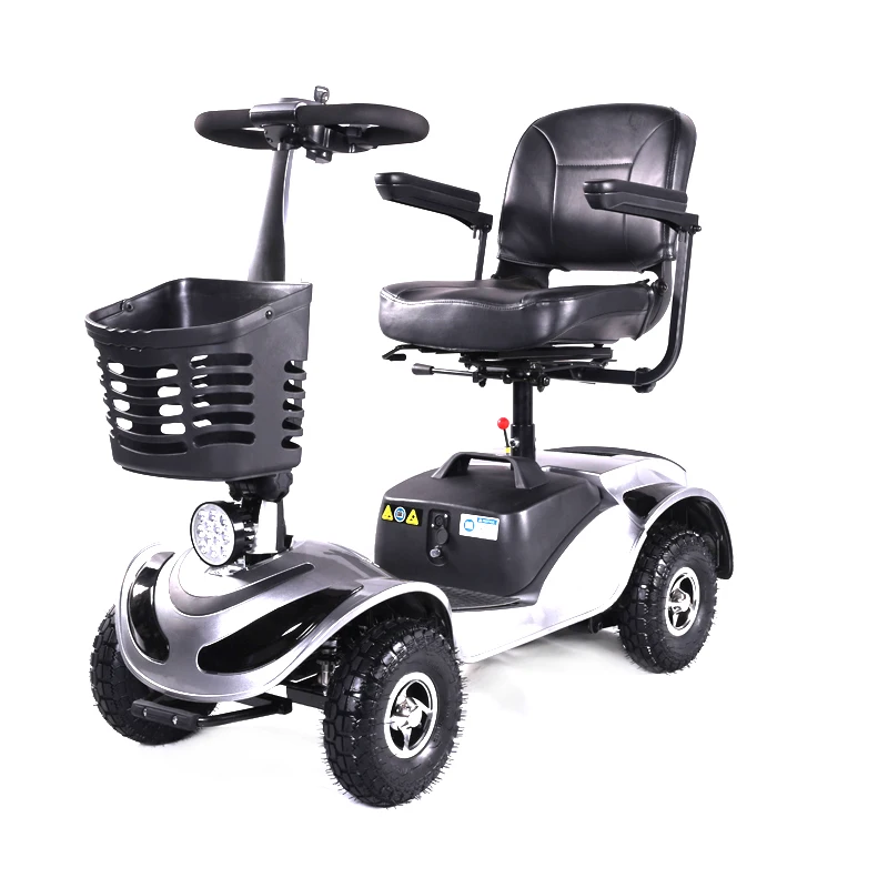 Складной взрослых 4 Колеса Мобильности Электрический скутер для пожилых людей