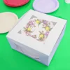 Cake Boxes 10 x 10 x 5inch Bakery Box Has Double Window, Cake Supplies
