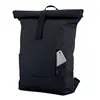 Recycle Plastic Backpack Environmentally Friendly and Degradable Roll Top 18-22 Litre Recycled Pet Rucksack Women and Men