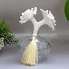 Ceramic Double Flower Aroma Diffuser In Glass Bottle For Gift Set