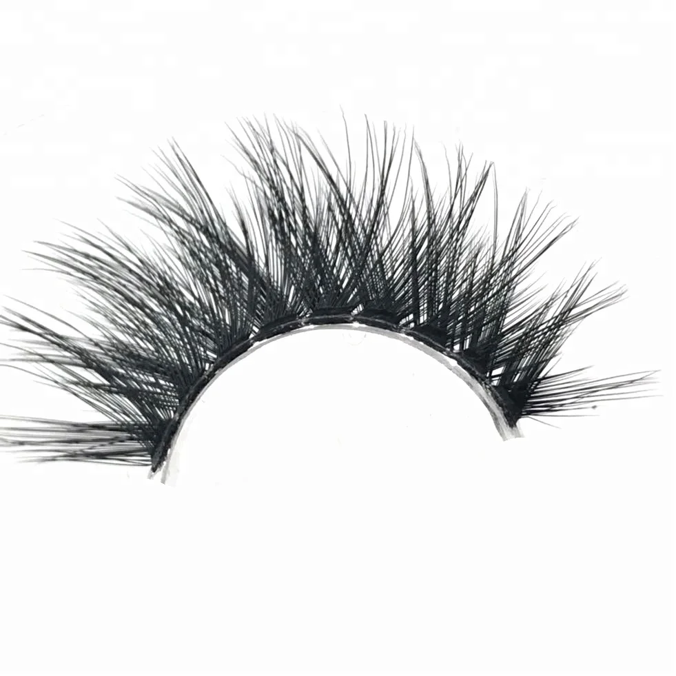 

New Coming Private Label Cruelty Free Clear Band 3d Mink Lashes