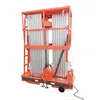 Hanging outside aluminium alloy cleaning system small lifting platform