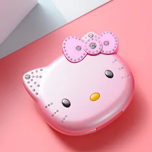 Hello Kitty K688+ 1.8 inch Quad Band Flip Mobile Phone
