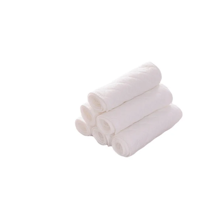 

LOW MOQ High Quality washable diaper insert baby hemp cotton nappy insert
