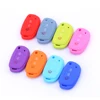16 colors available 3 buttons silicone car key case fits Korean auto i20 Elantra