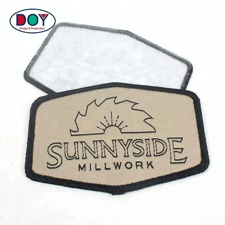 

Iron On Fabric Badges Maker Personalized Custom Weaving Brand Name Logo Woven Crest Overcoat Patches, Follow pantone color chat