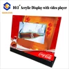 Creative cardboard display stand/ video lcd panel advertising media