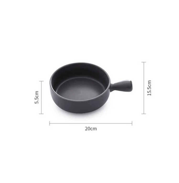 Restaurant Kitchen Cooking Pot Ceramic Coating Round Korea Ceramic