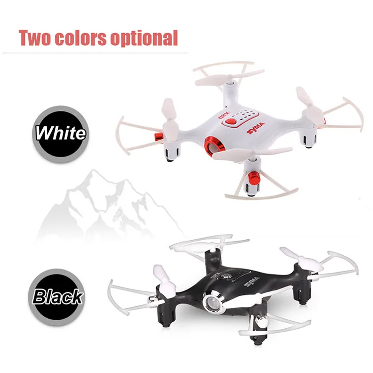 Syma X20s Mini Pocket Drone 2.4g 4ch Nano Quadcopter With The Remotely