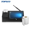X3 2GB 32GB smart android windows pos pc 58 thermal printer driver system touch screen machine all in one