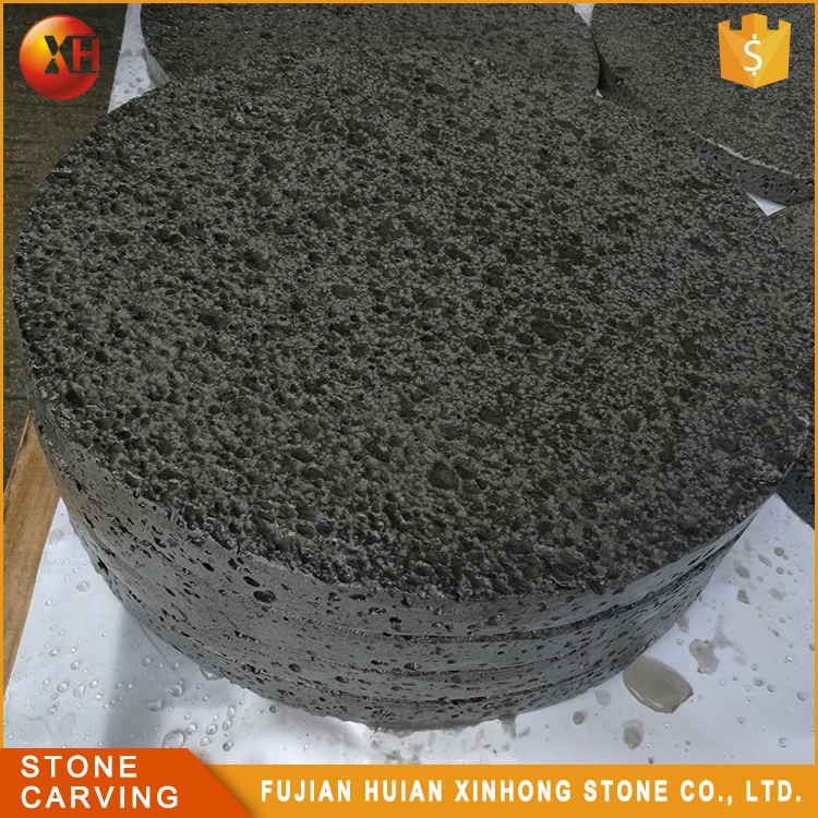 
Garden lava paving stone , black paving stone 