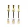 CBD tank atomizer 510 cbd oil pyrex glass and metal atomizer disposable cbd oil .5ml vape cartridge