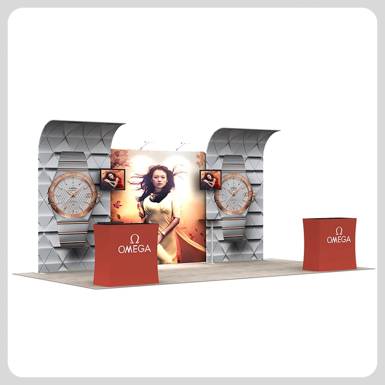 
modular folding exhibition system booth 