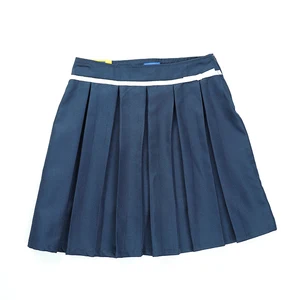 Girls scooter hidden short school uniform dress