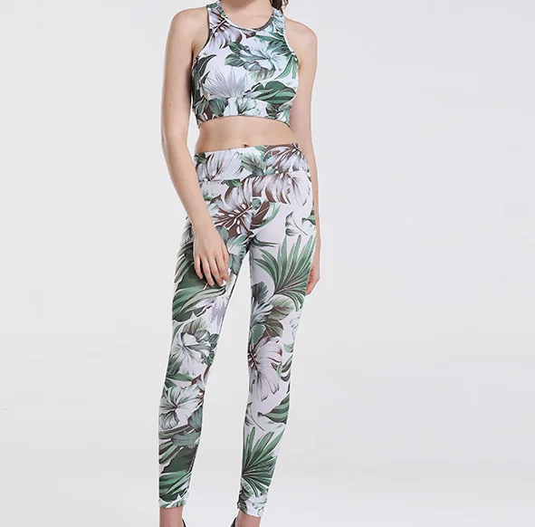 

TRUST Sublimation Printing Dry Fit Womens Yoga Sports Wear Set