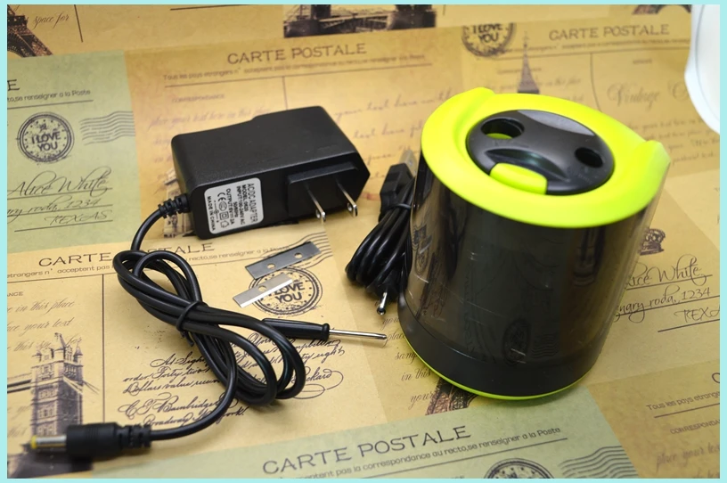 Battery Pencil Sharpener Double Hole Home Stationery.jpg