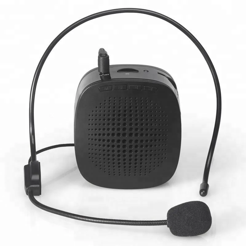 

Portable voice amplifier with microphone for teachers