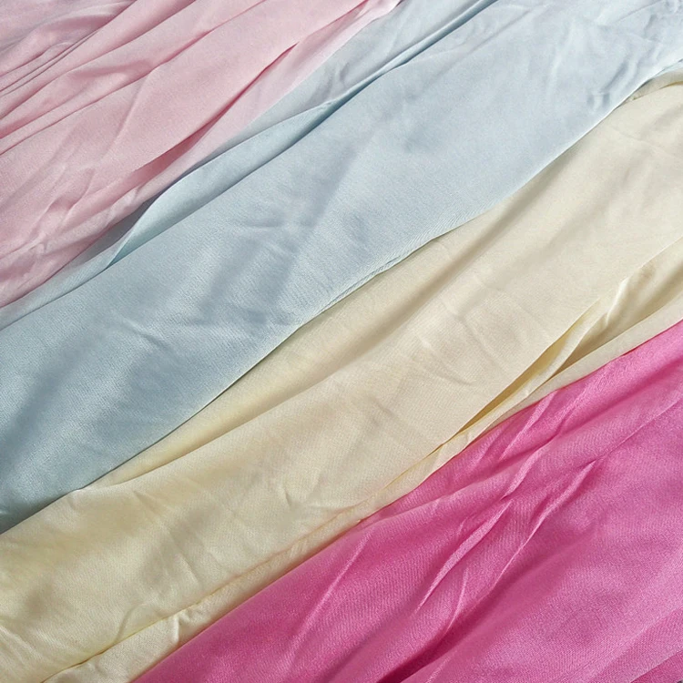 
wool silk jersey knit fabric 