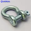 Us Type Drop Forged D Shackle With Screw Pin Rigging With CE And WLL Mark