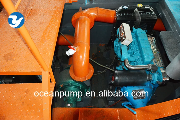 small sand dredger