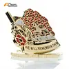 CUSTOM METAL Badge Maker WE WILL REMEMBER THEM BRITISH MILITARY MEREI Brass Iron BADGE BROOCH PIN