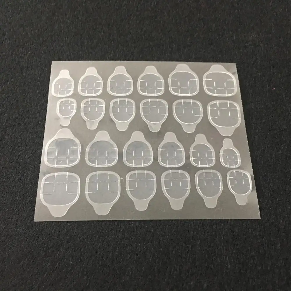 

high quality Sticky False Nail Art Manicure Double Sides Adhesive Tapes, Clear
