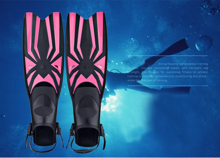 Snorkel Fins Size Short Adjustable for Snorkeling Diving Adult Men Womens Kids Open Heel Swimming Flippers